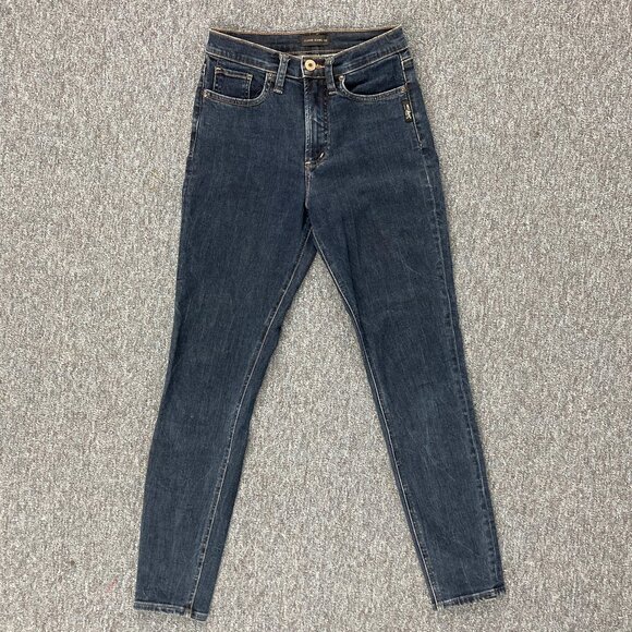 Silver high-rise skinny jeans - Picture 1 of 4